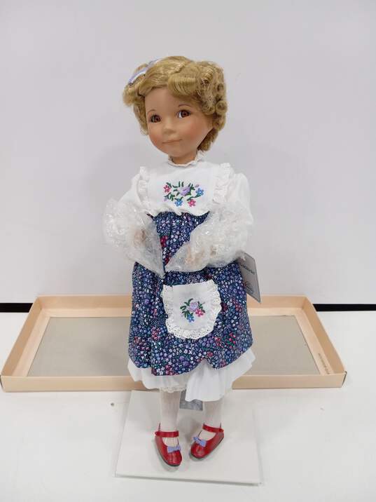 Knowles Heroines from the Fairytale Forests Goldilocks Proclain Doll IOB image number 2