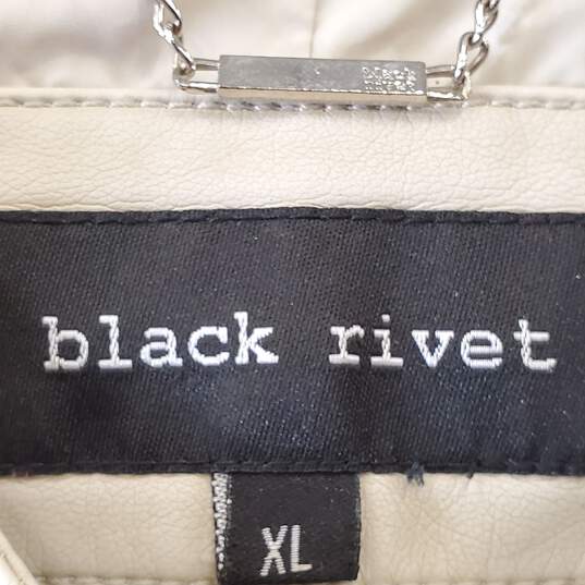 Black Rivet Women Cream Jacket XL image number 2