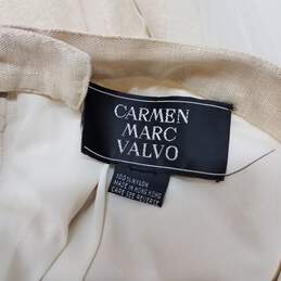 Carmen Marc Valvo Long Nylon Skirt Dress Women's 43in Length x 12in Waist alternative image