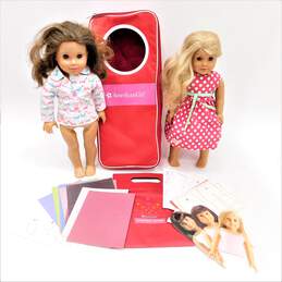American Girl Dolls For P&R W/ Case Rebecca Rubin & 2010 GOTY Lanie Holland
