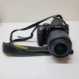 Nikon D3000 10.2MP DSLR Camera w/ AF-S DX 18-55mm Lens Untested