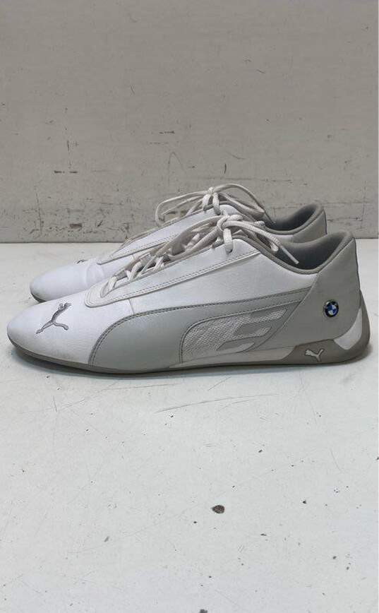 Puma BMW Motorsport R-Cat White Casual Sneakers Men's Size 11.5 image number 2
