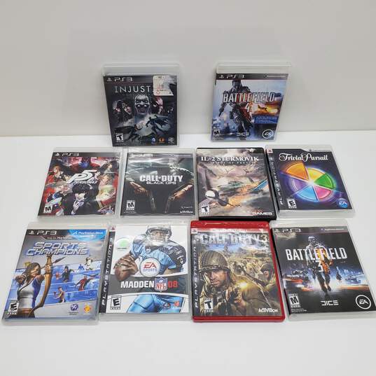 x10 VTG. PS3 Untested P/R* Games Persona 5 Injustice Battlefield 4++ image number 2