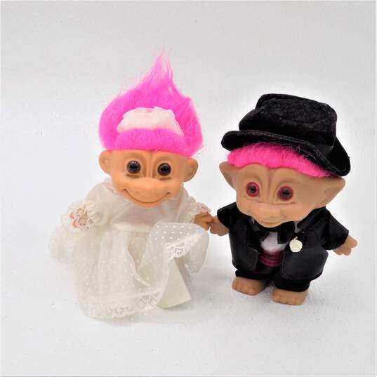 Buy the Vintage Russ & Dam Assorted Troll Dolls | GoodwillFinds