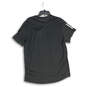 NWT Mens Black Crew Neck Short Sleeve Activewear T-Shirt Size Large image number 2