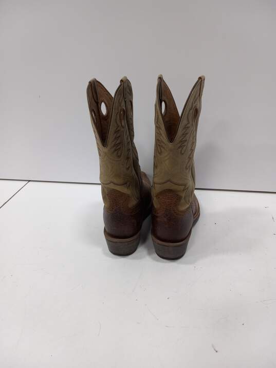 Ariat Men's Brown Cowboy Boots 9.5 Size image number 5