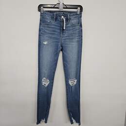 American Eagle Skinny Distressed Denim Jeans