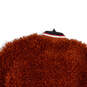 NWT Womens Orange Kataleya Faux Fur Long Sleeve Bomber Jacket Size Large image number 4