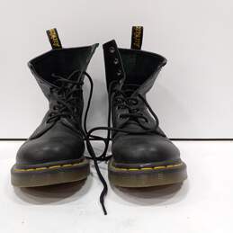 Dr. Martens AirWair Black Leather Boots Size 8