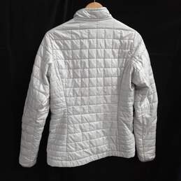Women's Patagonia Light Gray Puffer Jacket Sz M alternative image
