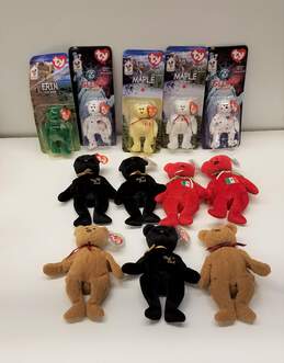 Lot of 12 Assorted TY Beanie Babies-Bears