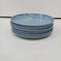 Set of 6 Winfield Blue Bamboo 10.25" Dinner Plates image number 5