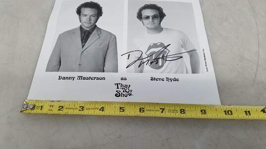 That '70s Show Signed Autographed Picture w/ Danny Masterson & Steve Hyde image number 4