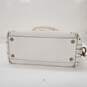 Coach Hamptons Andrea Large White Leather Satchel Bag image number 7