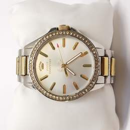 Juicy Couture Gold & Silver Tone W/ Crystals Quartz Watch