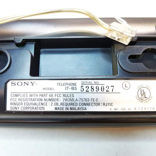 Sony Telephone IT-B5-Black image number 7