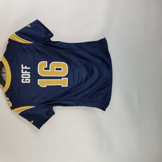 NFL Rams #16 Boys Navy Blue Jersey S image number 2