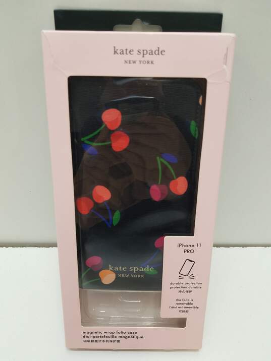 Kate Spade iPhone 11 Pro Magnetic Wrap Folio Case image number 1