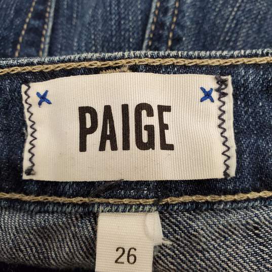 Paige Women Denim Shorts Sz 26 image number 3