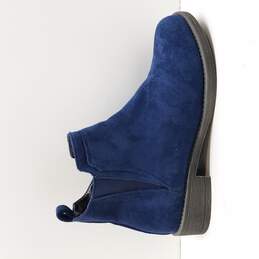Propet Women's Tandy Blue Zip Chelsea Boots Size 7.5