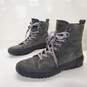 FRYE Tyler Grey Suede Lace Up Boot Men's Size 9 image number 1