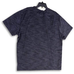Mens Gray Space Dye Round Neck Short Sleeve Stretch Pullover T-Shirt Sz 2XL alternative image