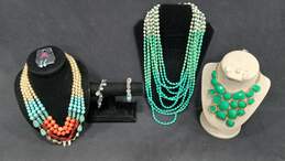 Set of Costume Fashion Jewelry