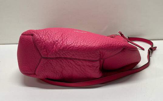 COACH 31623 Bleecker Sullivan Pink Pebbled Leather Shoulder Tote Bag image number 5