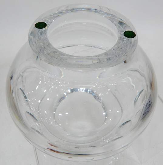 MCM Mid century Modern Crystal Candle Holder Top Piece Attributed to Jan Johansson for Orrefors Sweden image number 3