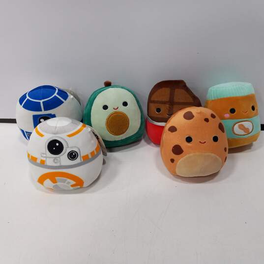 6pc Bundle of Small Squishmallow Star Wars & Others image number 1