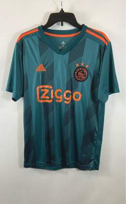 Adidas Ajax Ziggo Jose Luis #17 Green Jersey - Size Medium