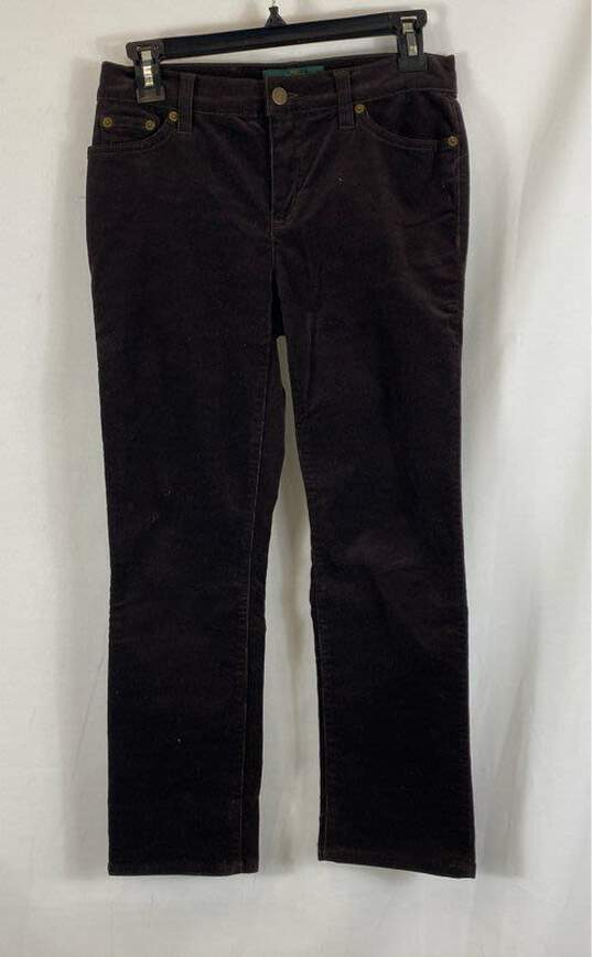 Lauren Ralph Lauren Brown Pants - Size 2 image number 1