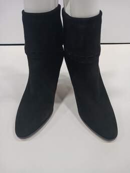 Saks Fifth Avenue Women's Black Heel Boots Size 10M IOB alternative image