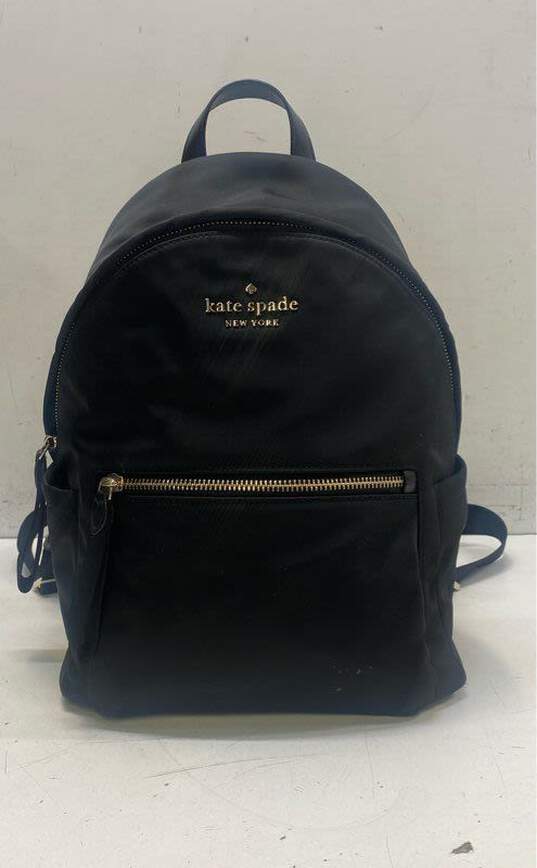 Kate Spade Nylon Chelsea City Backpack Black image number 1