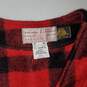 Filson Wool Button Up Plaid Vest Size 42 image number 3