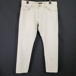 Hugo Boss Men White/Gray Jeans Sz 34 alternative image