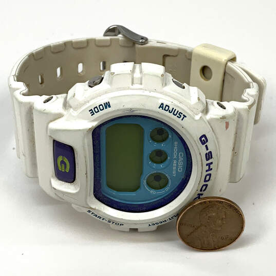 Designer Casio G-Shock DW-6900CS White Water Resistant Digital Wristwatch image number 2