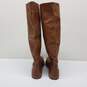 Women's Coach 'Christine' Carmel Leather Riding Boots Size 6 image number 4