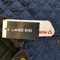 Land's End Women Navy Quilted Vest XS NWT image number 5