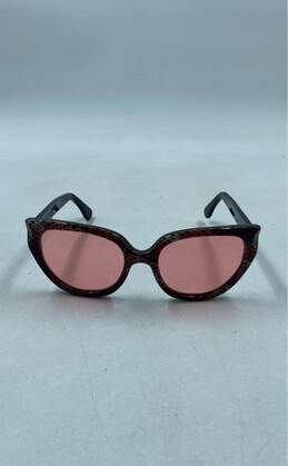 Anemone Red Sunglasses - Size One Size alternative image
