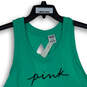 NWT Womens Mint Green Scoop Neck Wide Strap Activewear Pullover Tank Top L image number 3