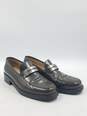 Authentic Gucci Brown Leather Loafer W 8.5B image number 3