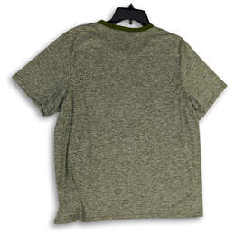 Womens Green Heather Dri-Fit Short Sleeve Crew Neck Pullover T-Shirt Size L alternative image