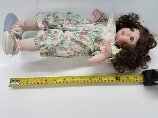 My Closest Friend Edwin M. Knowles Porcelain Doll image number 3