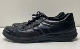 Mephisto Runoff Air-Jet Black Leather Athletic Shoe Men 8.5