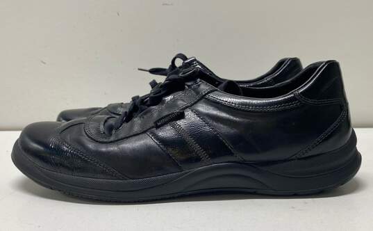 Mephisto Runoff Air-Jet Black Leather Athletic Shoe Men 8.5 image number 1