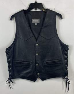 Wilson's Leather Black Jacket - Size Large