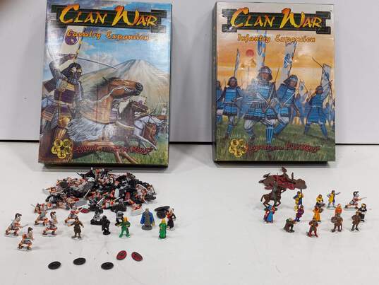 Pair of Clan War Legend of the Five Rings Expansion Packs image number 1
