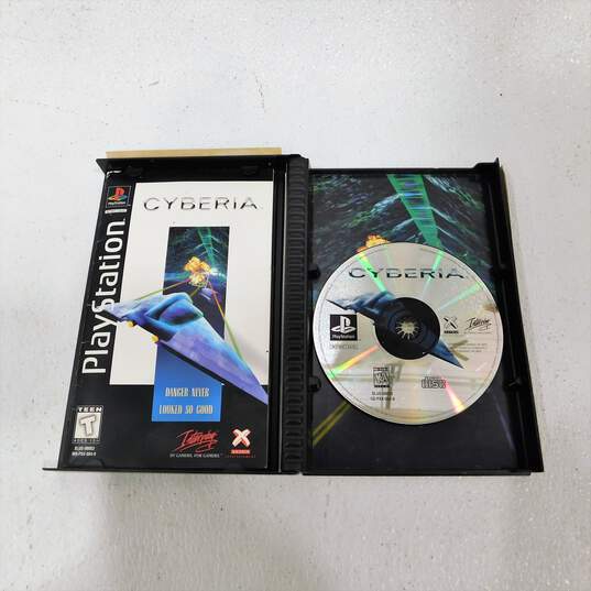 Cyberia Long box Sony Playstation 1 image number 1