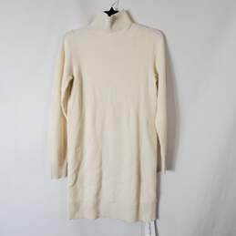 Michael Kors Women Ivory Turtleneck Dress Sz 2XS P